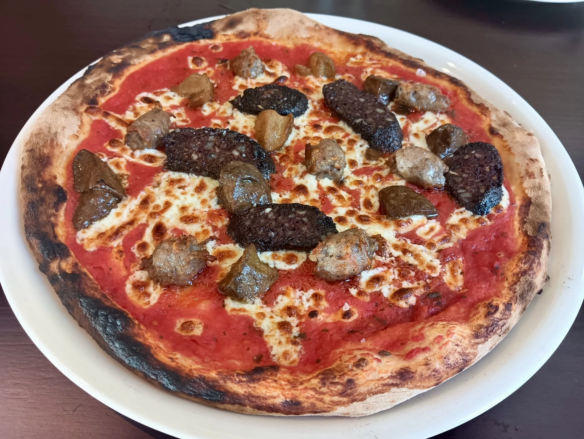 Botifarres de Cal Rovira i ceps a la pizza de PizzaBar!