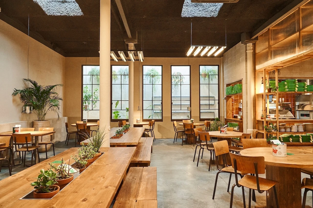 Garden Pizza, Barcelona 