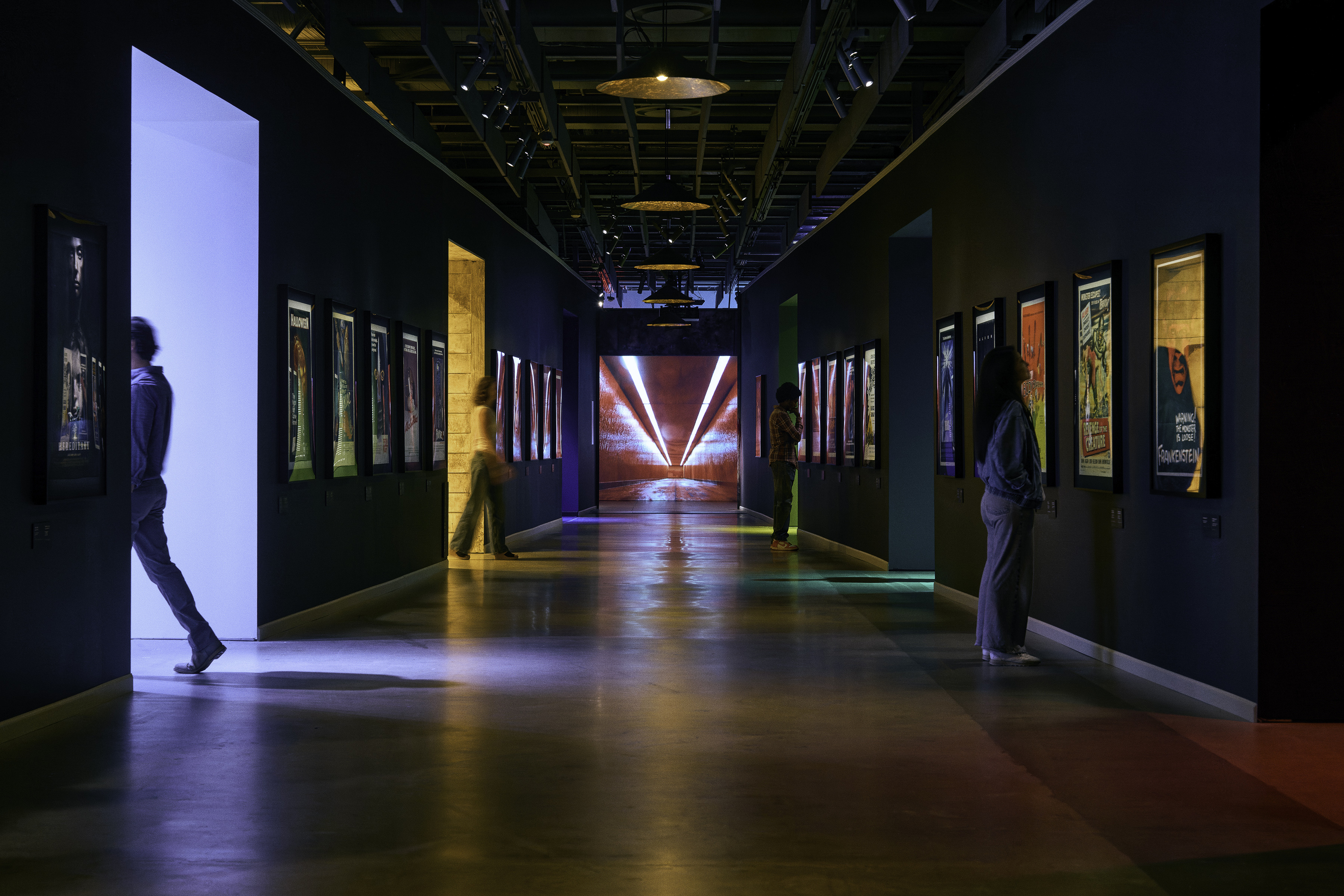 The hallway in “The Horror Show.”