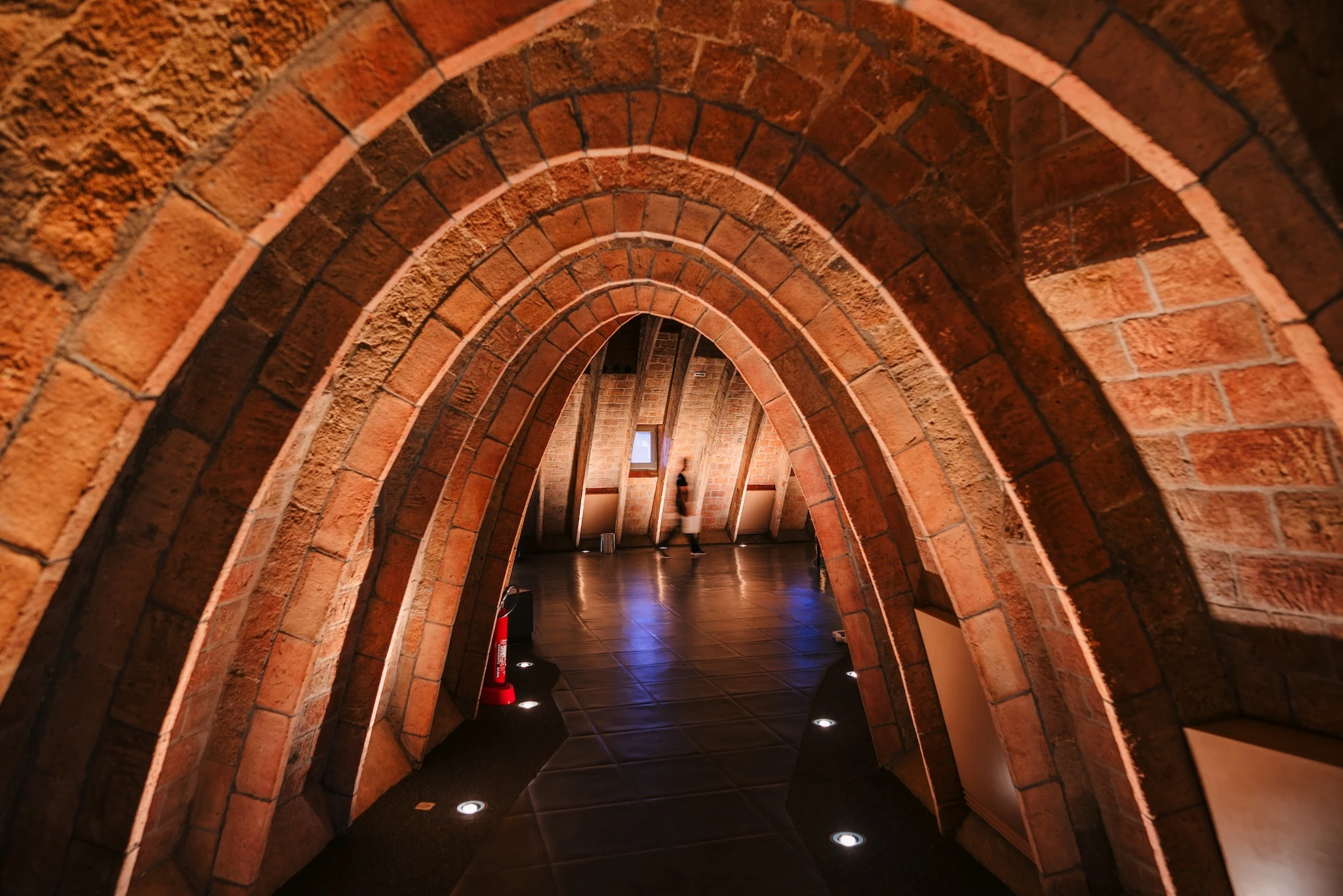 The attic at La Pedrera