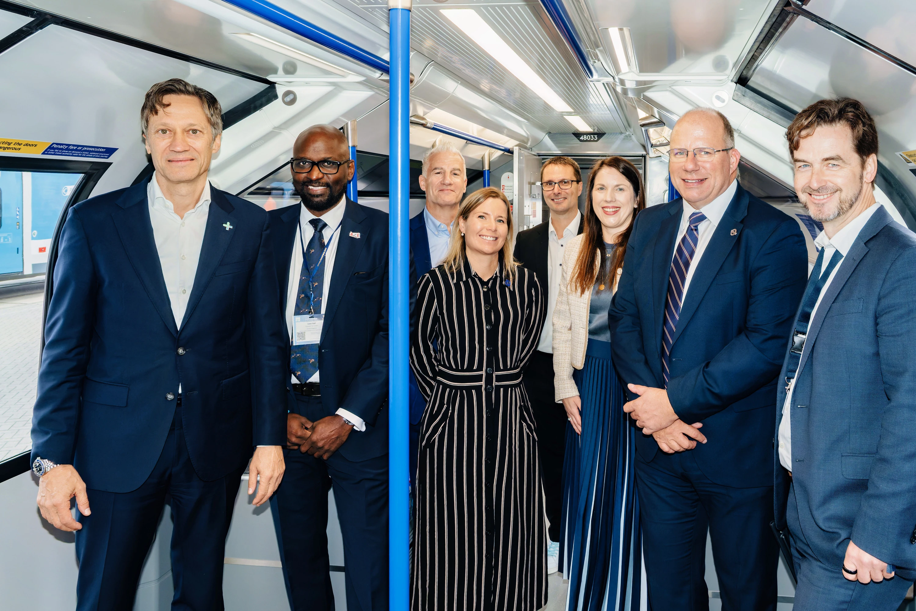 the new Inspiro London Piccadilly line train