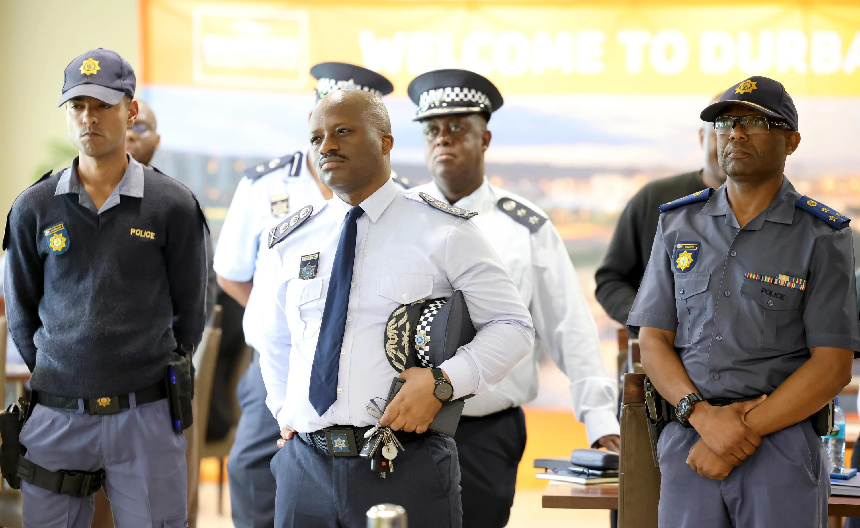 SAPS and other officials will ensure the safety and security of football fans. 