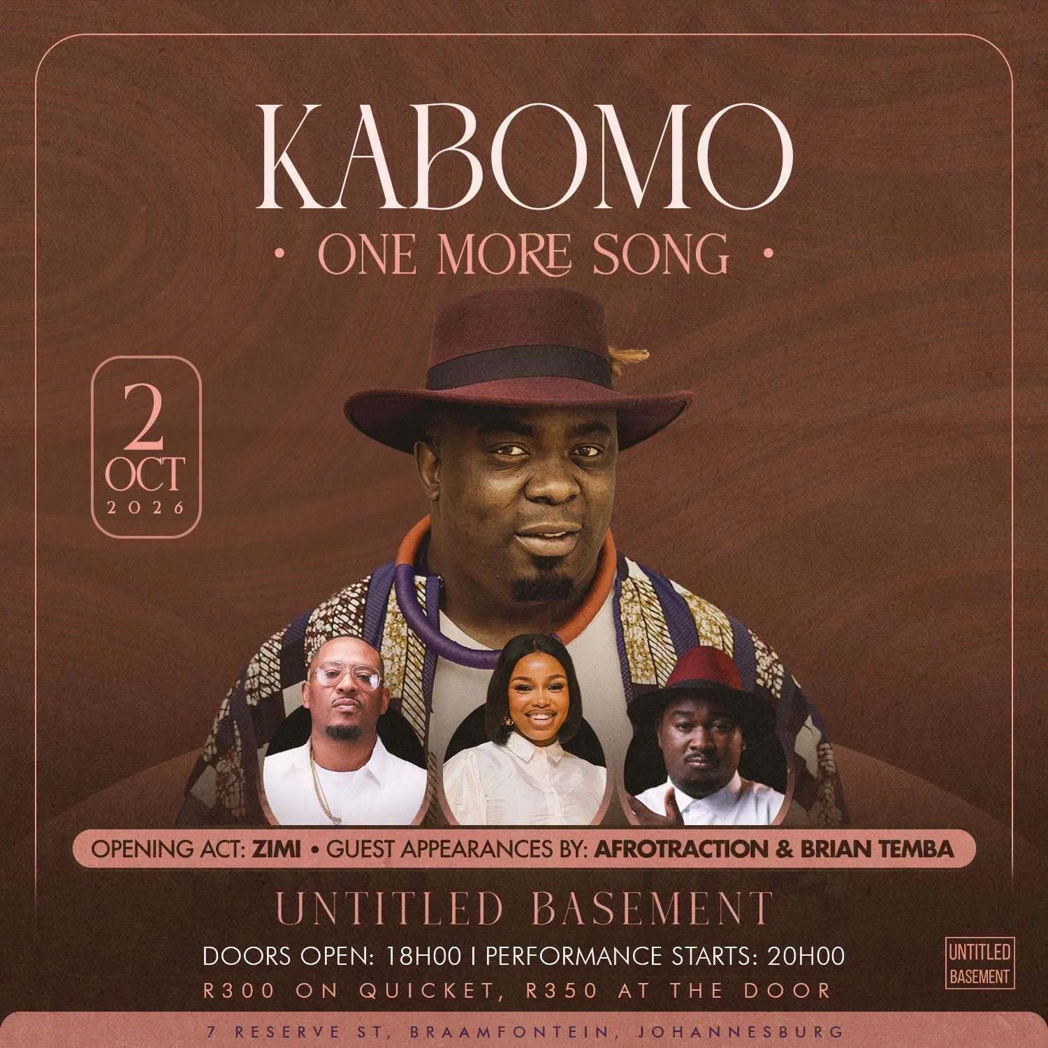 Kabomo Live at The Basement