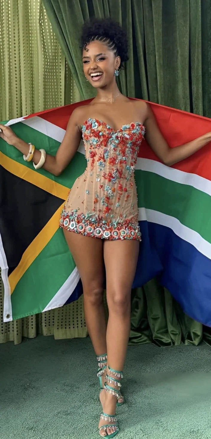The Pretty girl from Joburg said if it's nice, we do it twice!