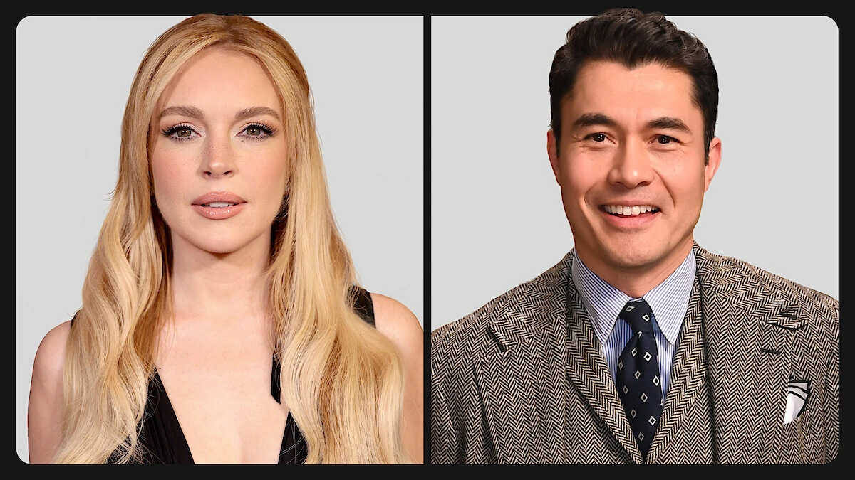 Lindsay Lohan and Henry Golding