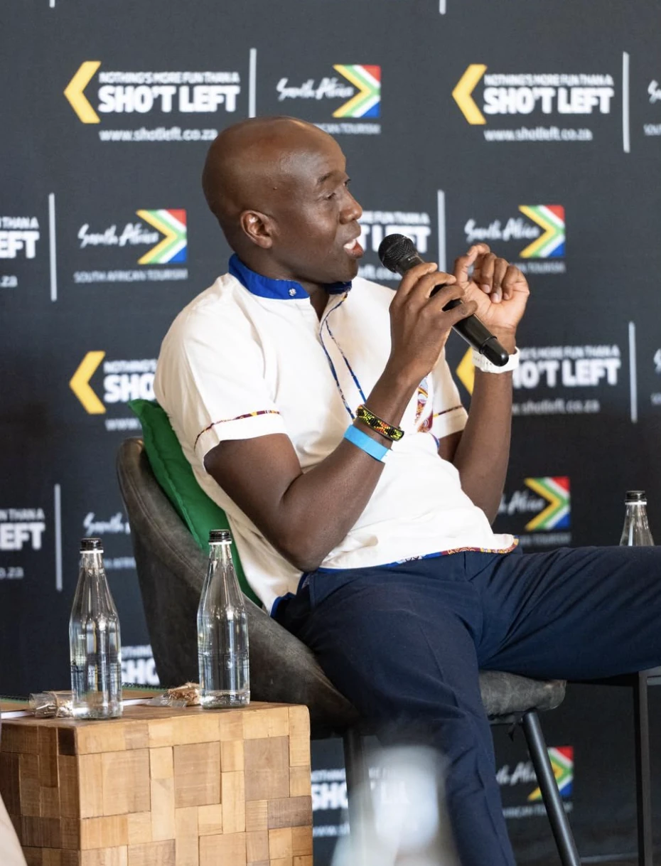 Travel journalist Sibusiso Mkwanazi was among the panellists at the media roundtable.