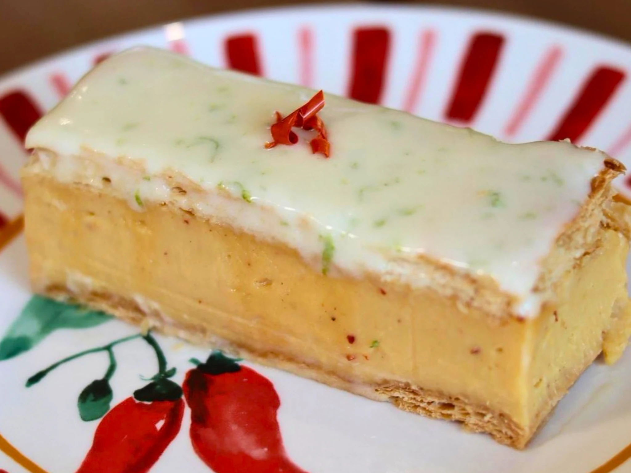 Laksa vanilla slice