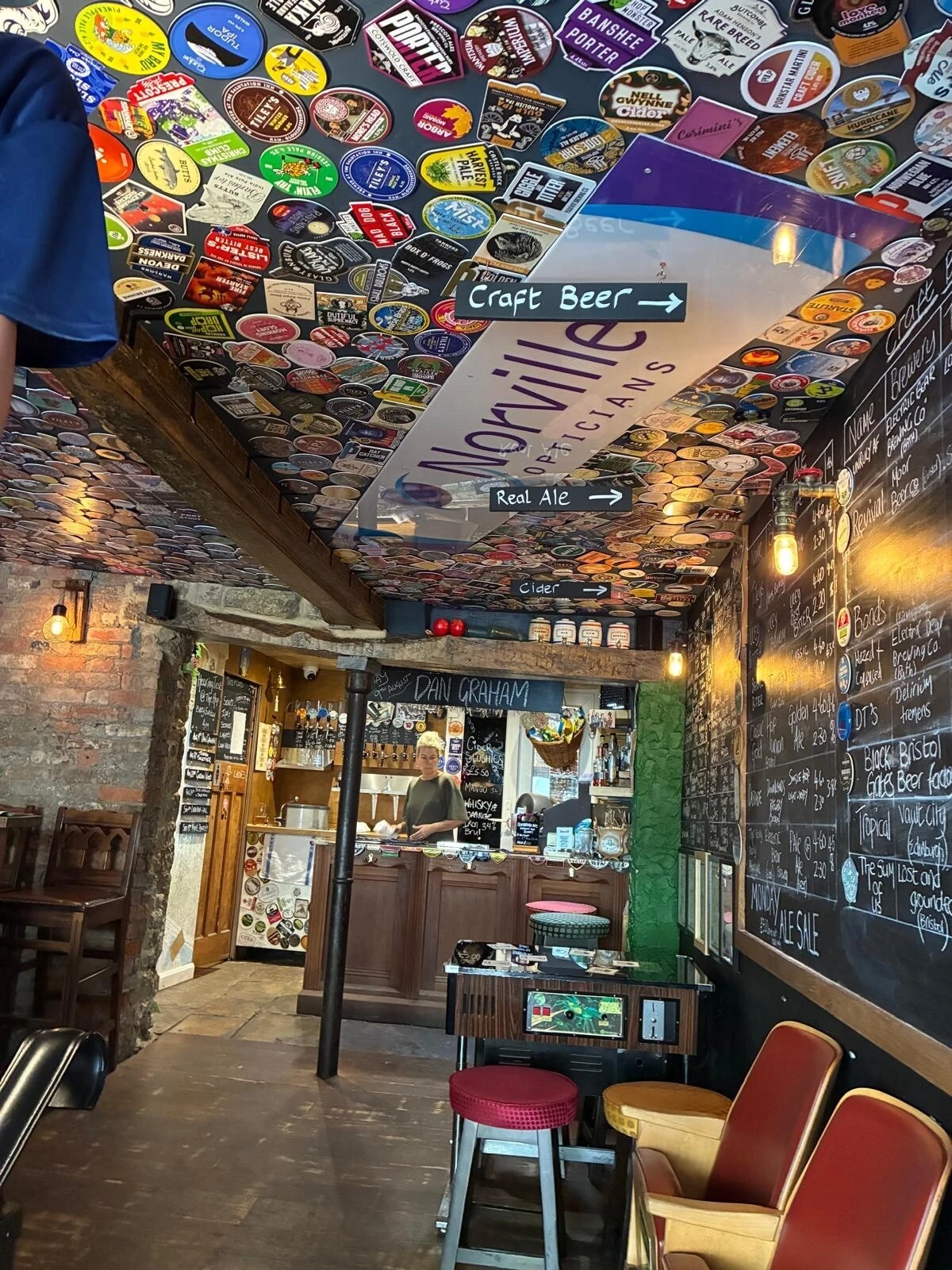 The Hoptician, interior