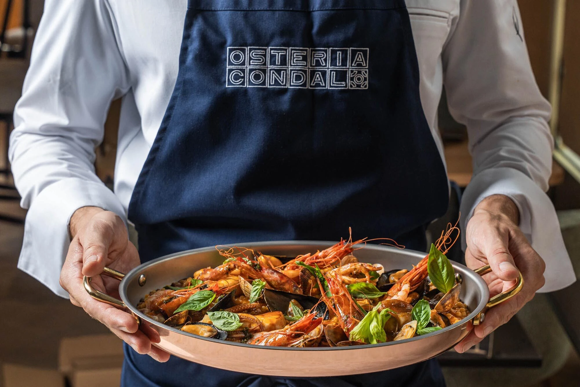 Osteria Condal, fregola marinera 