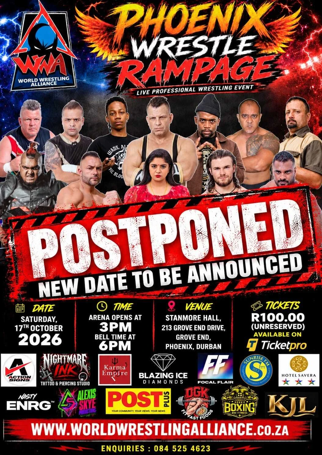 Watch this space for the next WWA date!