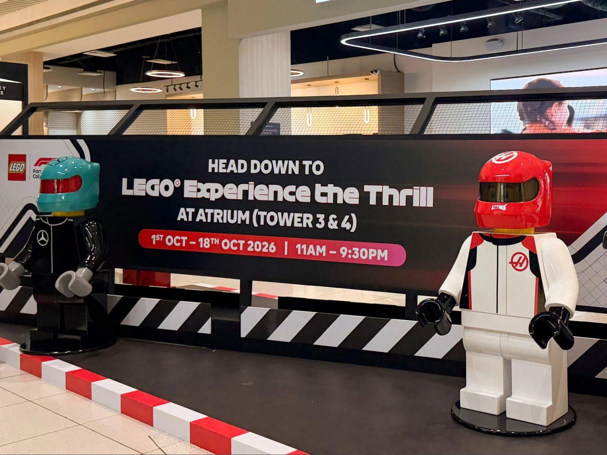  LEGO F1 experience at Suntec City