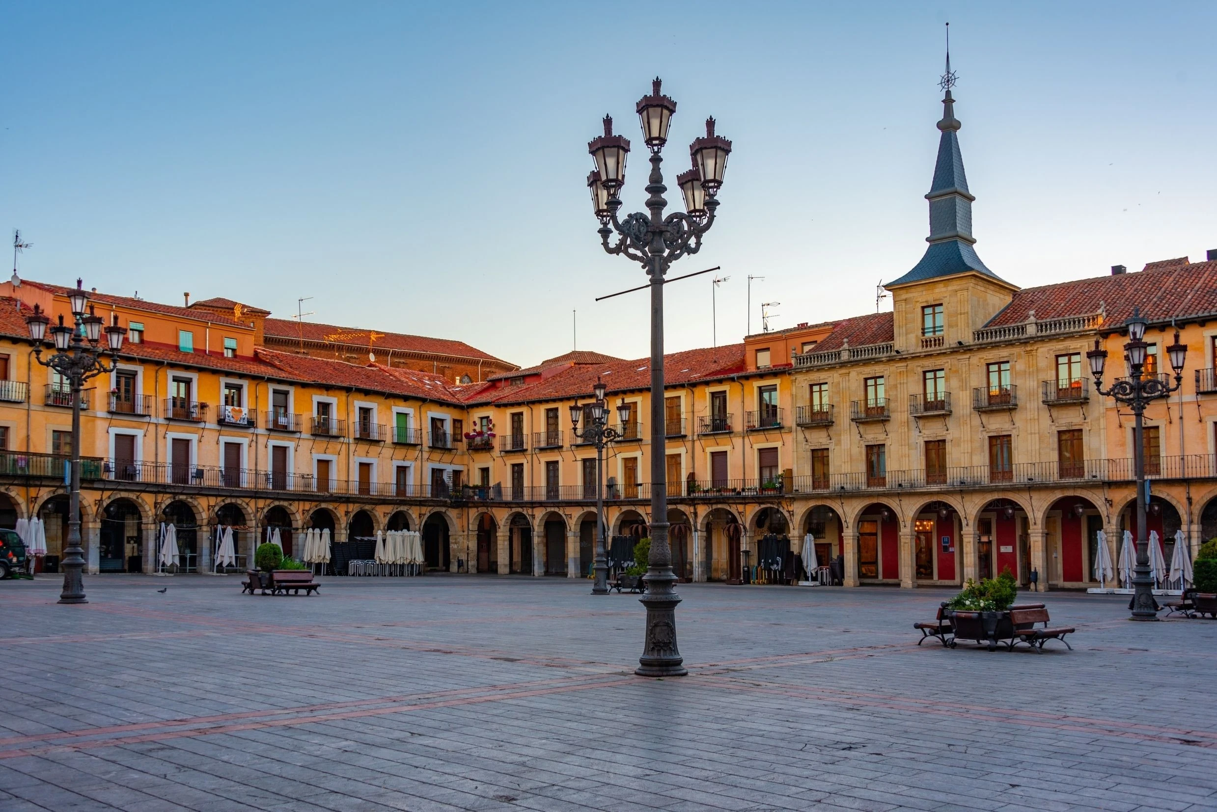 Plaza Mayor de Le&oacute;n