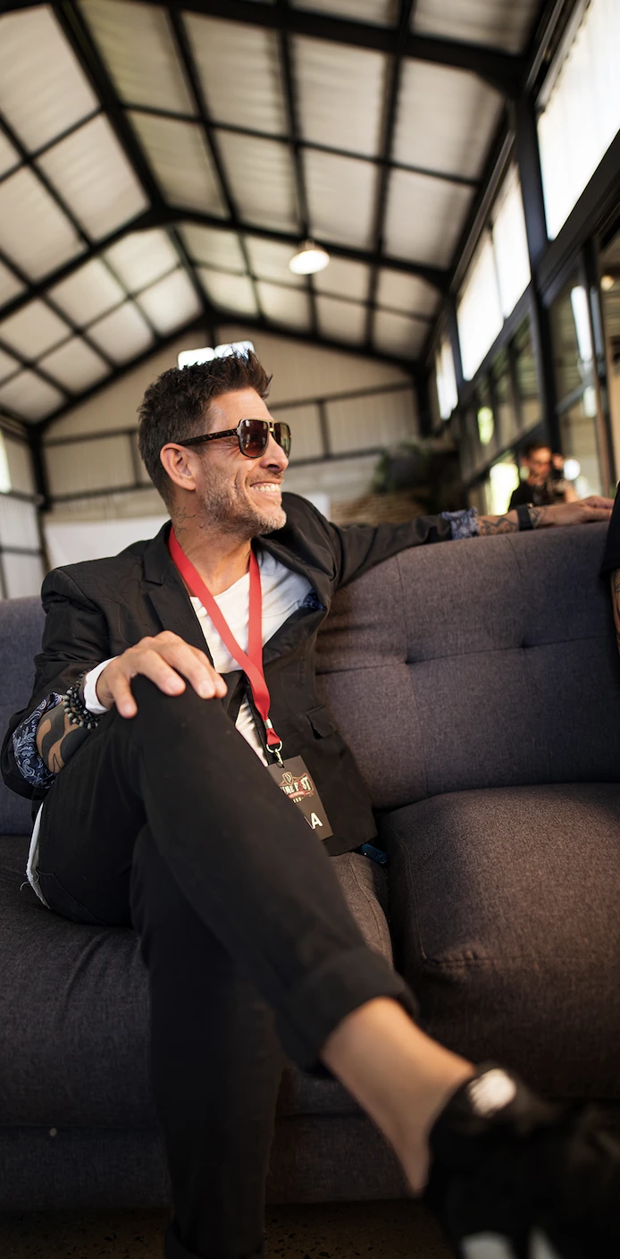 We hung out with Prime Circle's leading man Gavin Edwards before the band took to the stage.