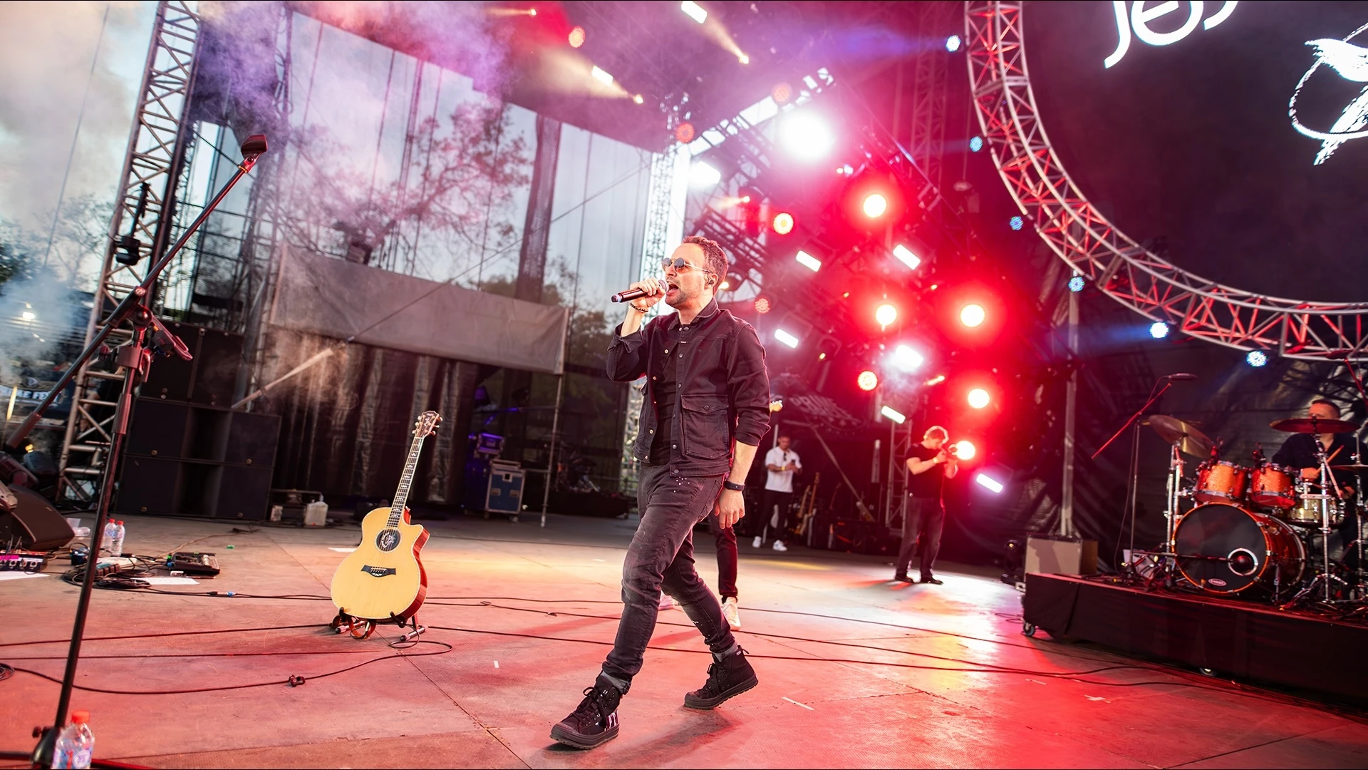 Jesse Clegg was excited to perform on home soil and it showed in his stellar performance.