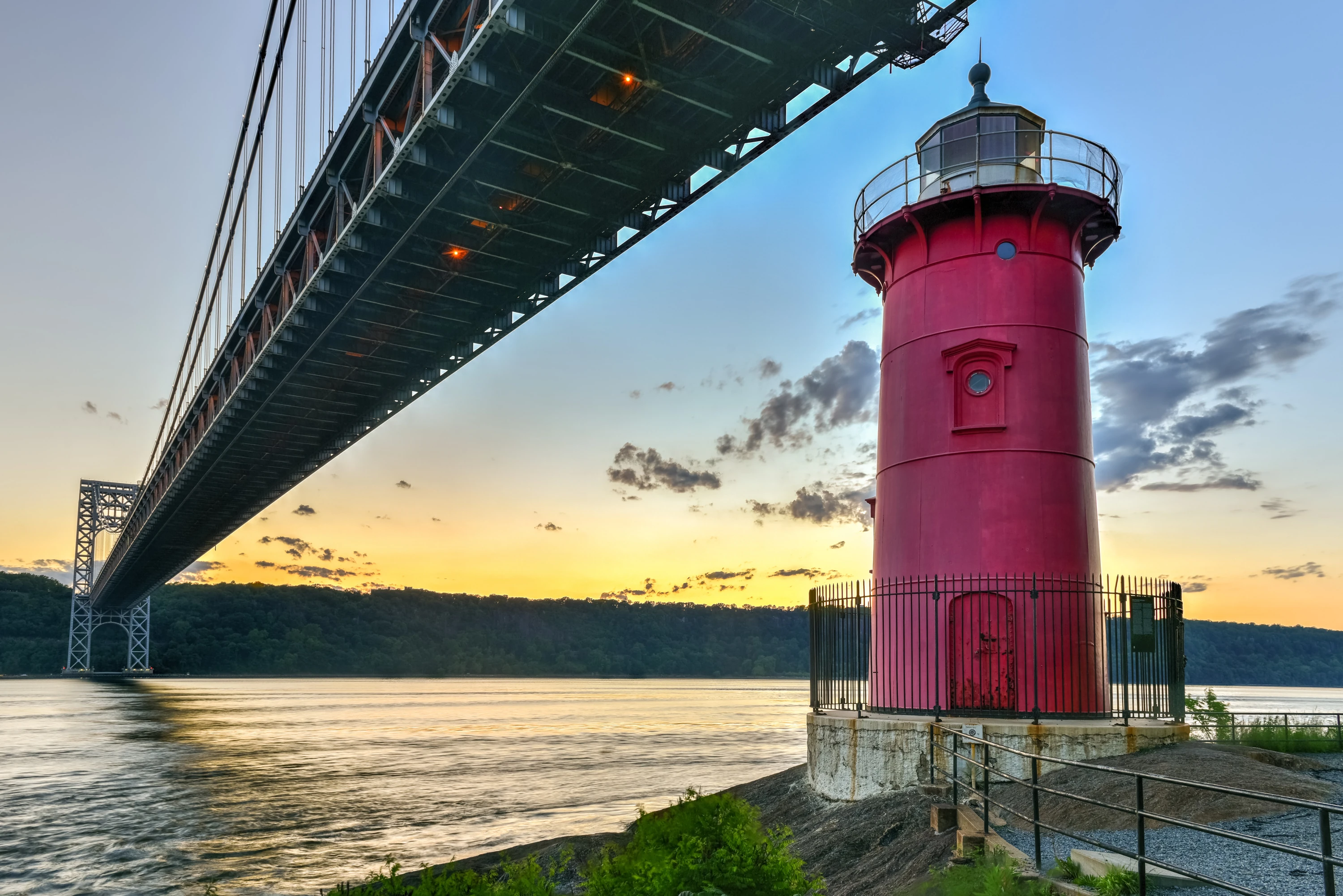 The Little Red Lighthouse in NYC