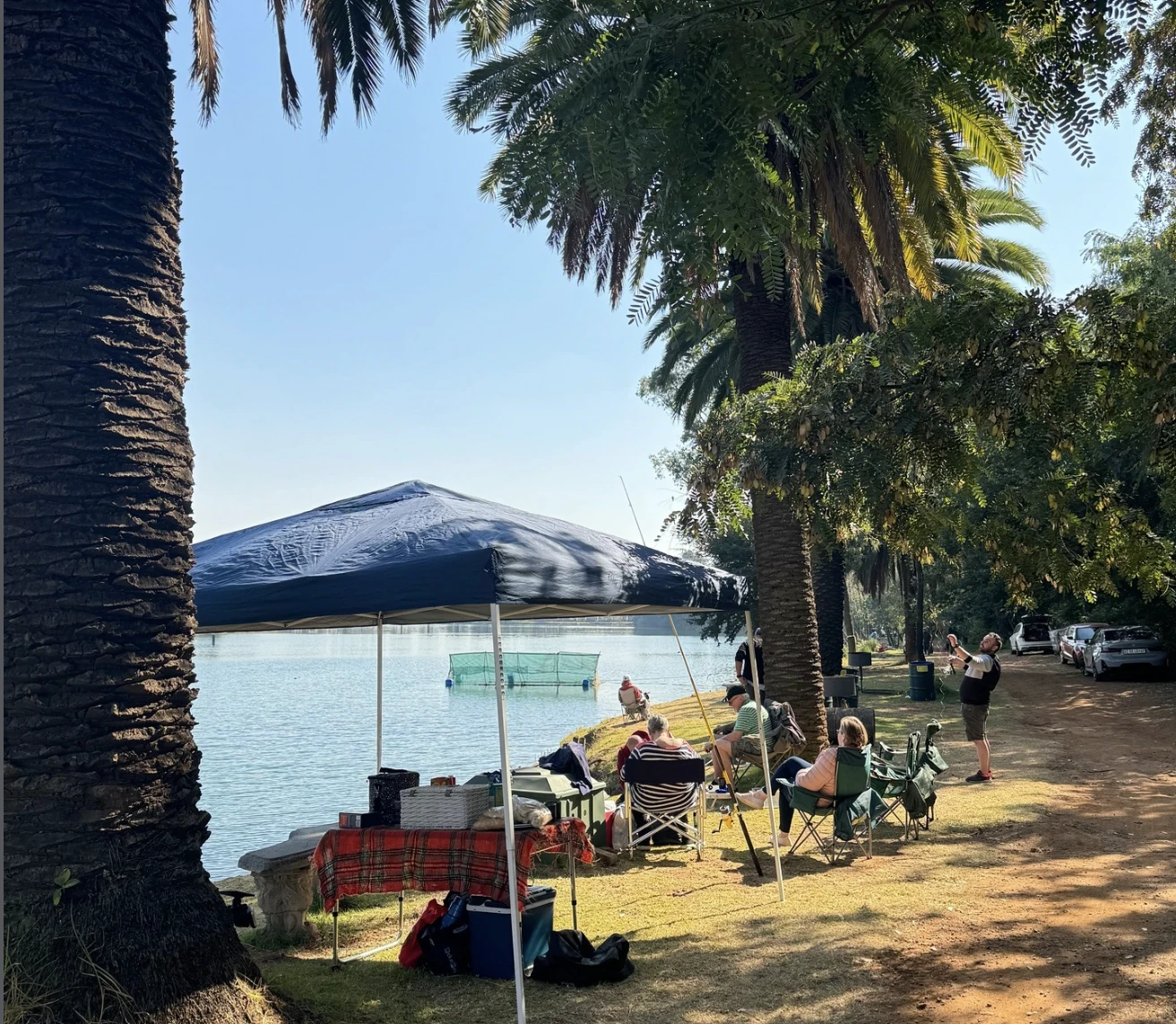 Bring your meat and have a family braai or buy some nibbles from the facility.