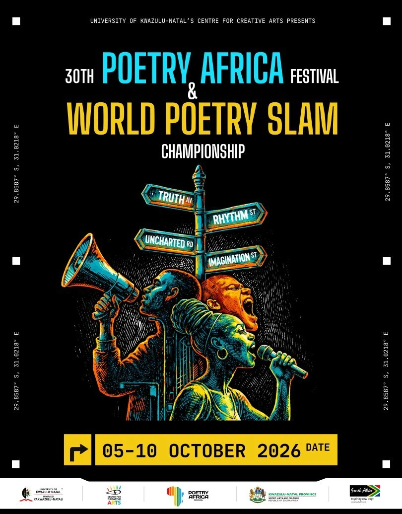 Durban takes centre stage as Poetry Africa celebrates its 30th edition alongside the World Poetry Slam Championship.