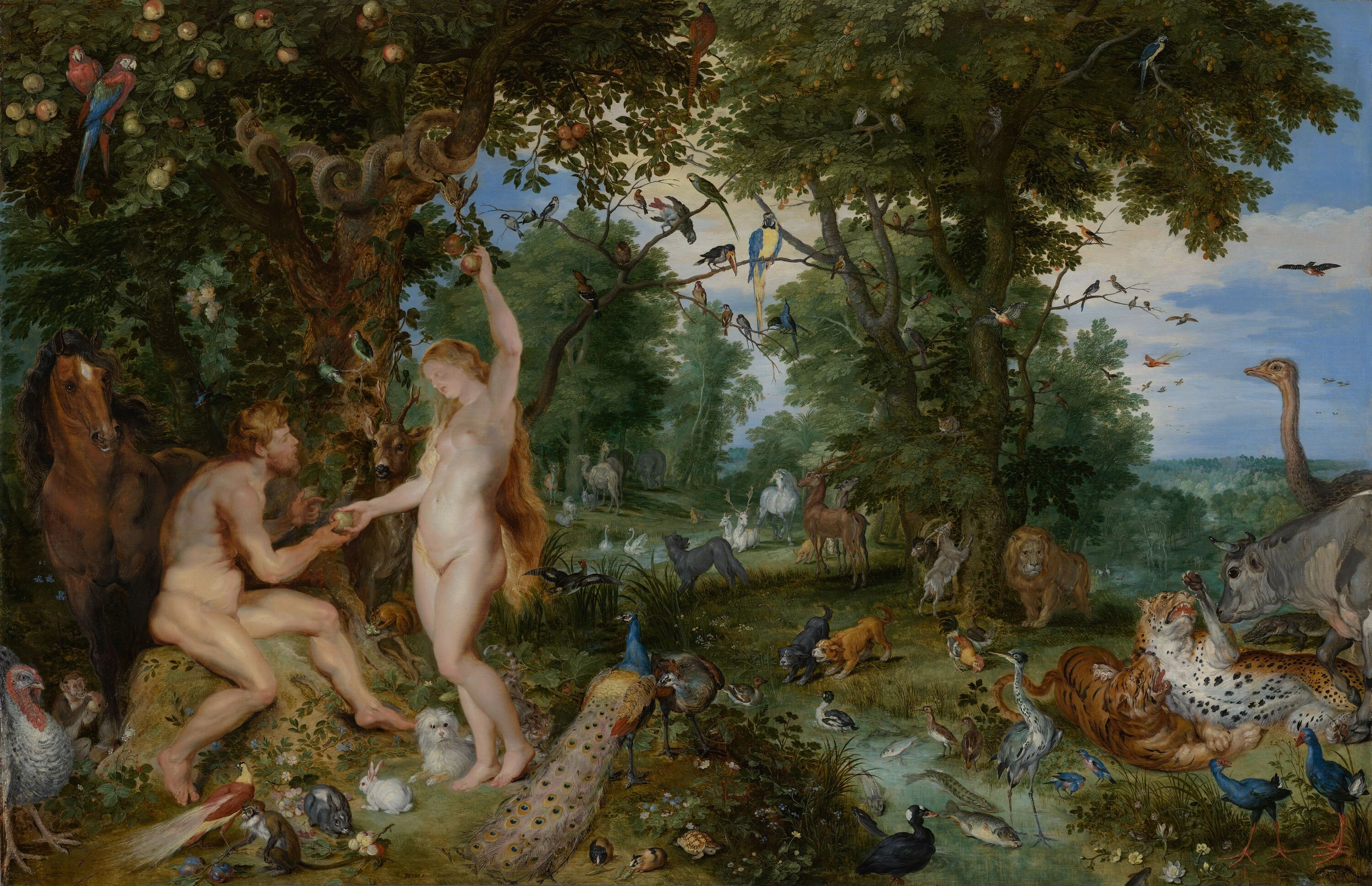 El Jard&iacute;n del Ed&eacute;n y la ca&iacute;da de Ad&aacute;n y Eva