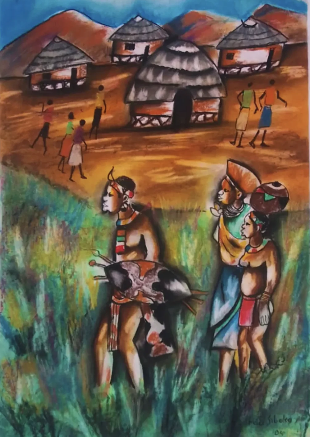 Nonkululelo Sibeko curates an exhibition to celebrate her father Peter Sibeko's legacy to he held in Sandton.