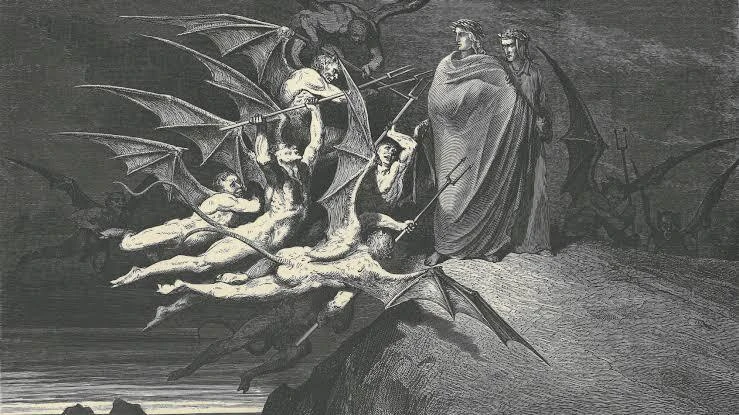Arte: El infierno de Dante. Dor&eacute; y Rauschenberg (Fundaci&oacute;n Mapfre).