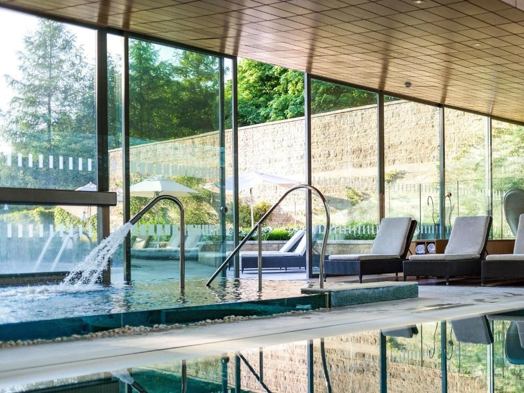 The spa at Lucknam Park hotel in Wiltshire