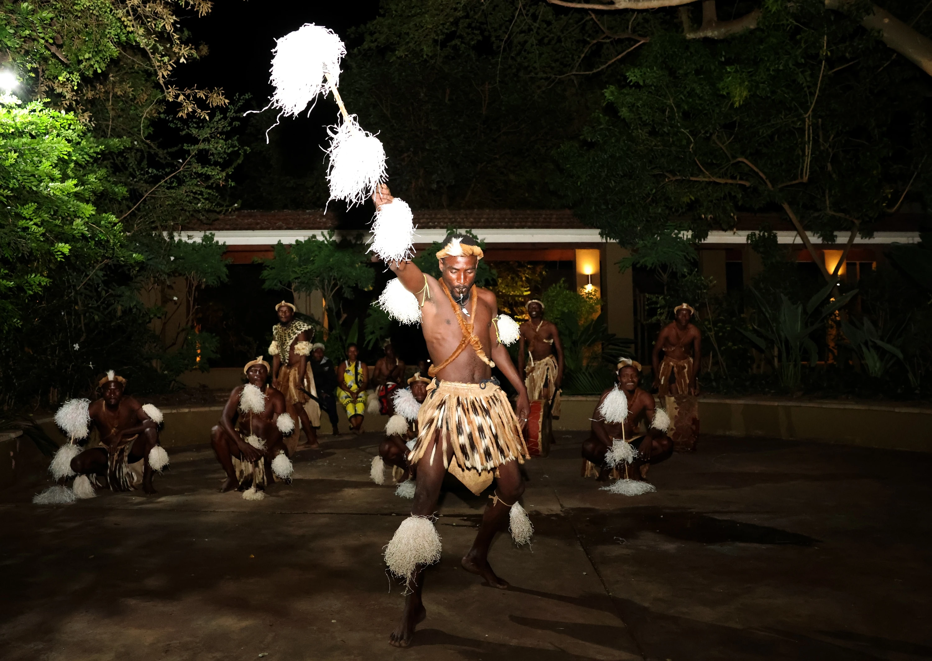 A dance performance during the Spirit of Zululand weekend at Ghost Mountain Inn.
