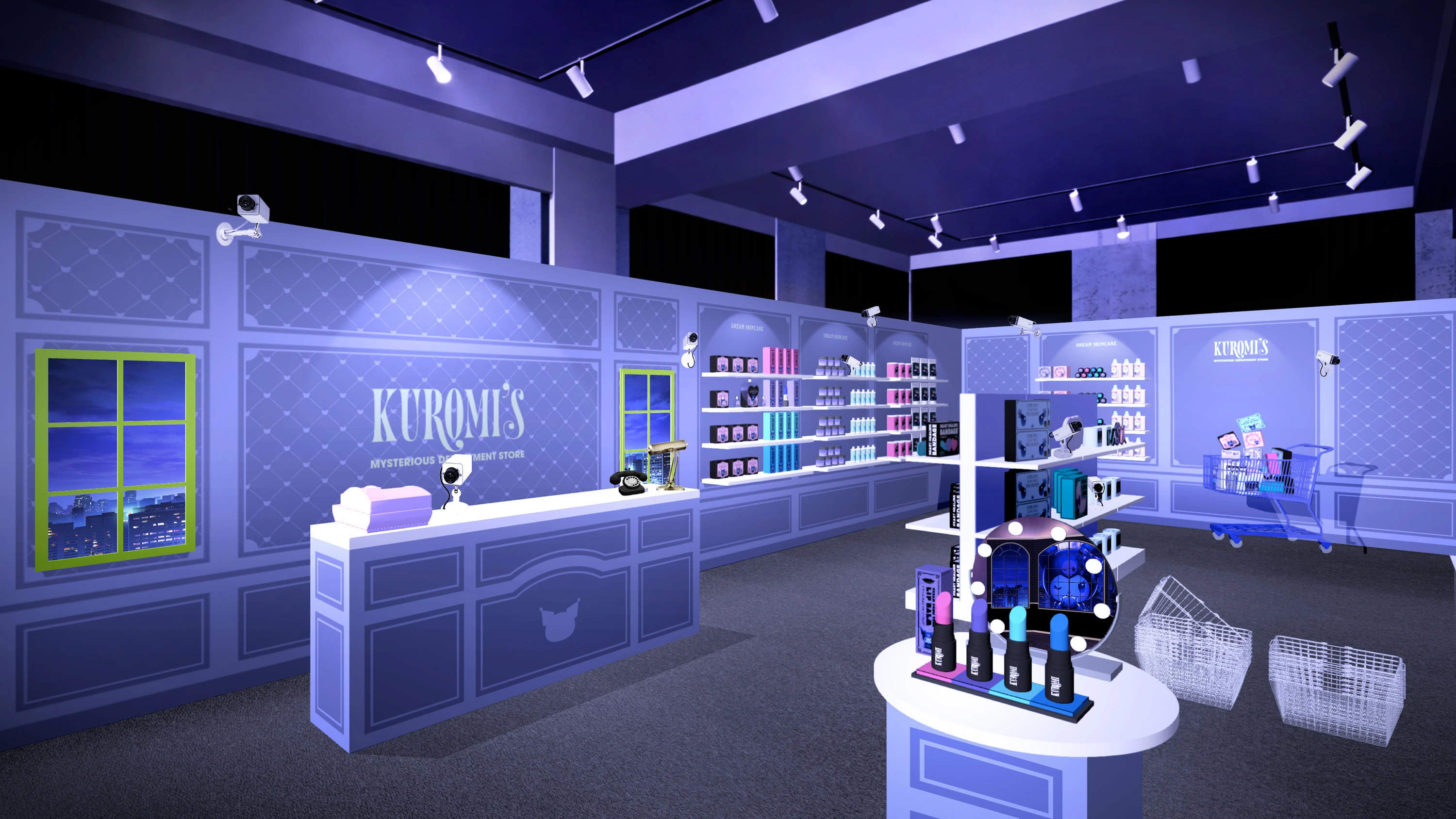 Step into Kuromi&rsquo;s spooky fantasy department store in Shibuya this October