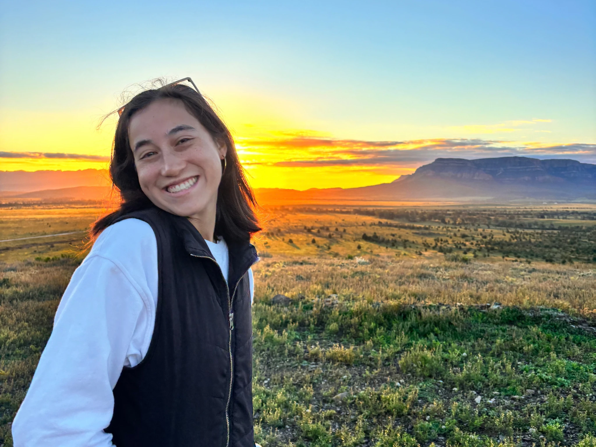 Sunset at Pugilist Hill, Flinders Ranges