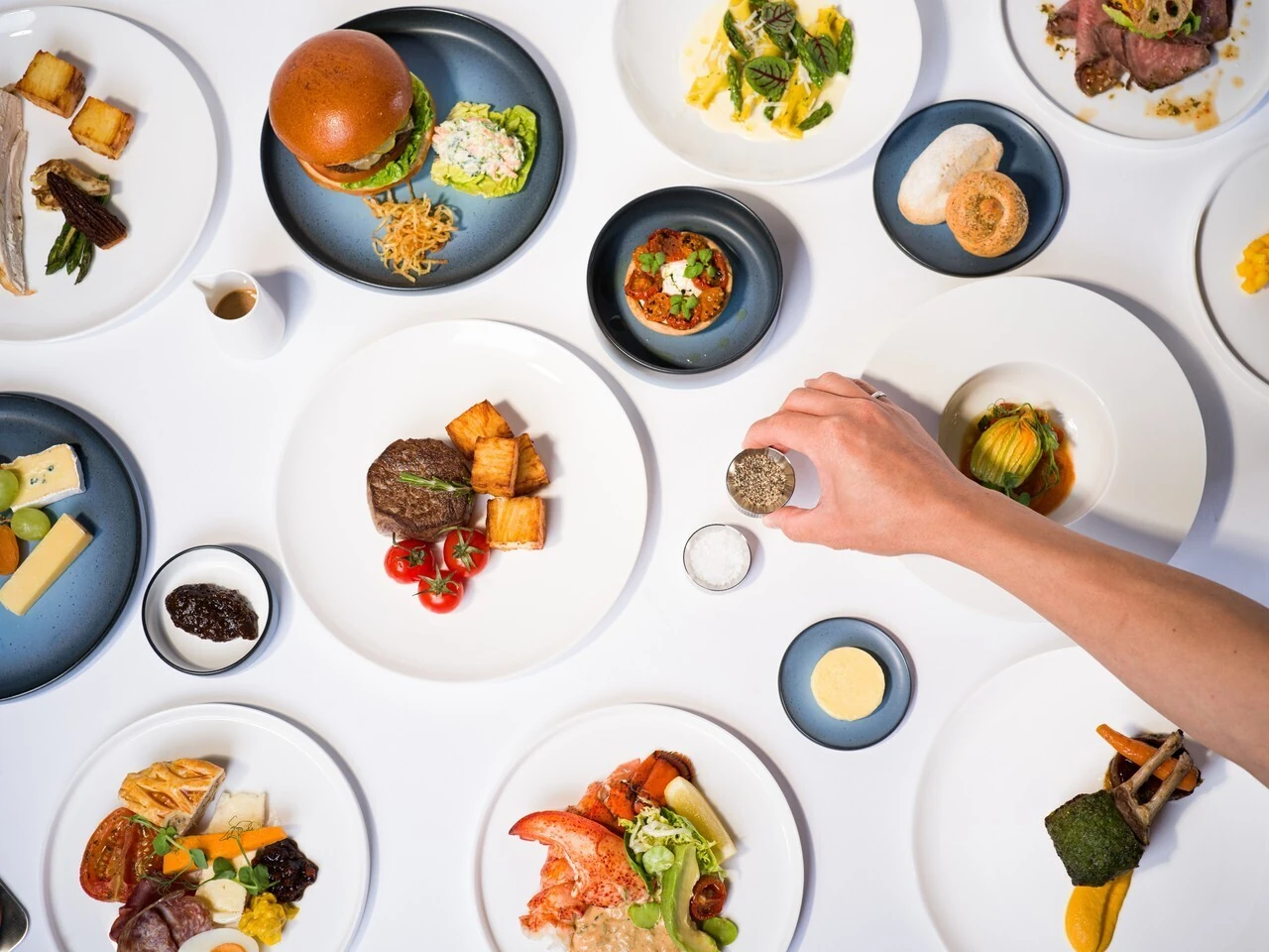 BA First class dining experience