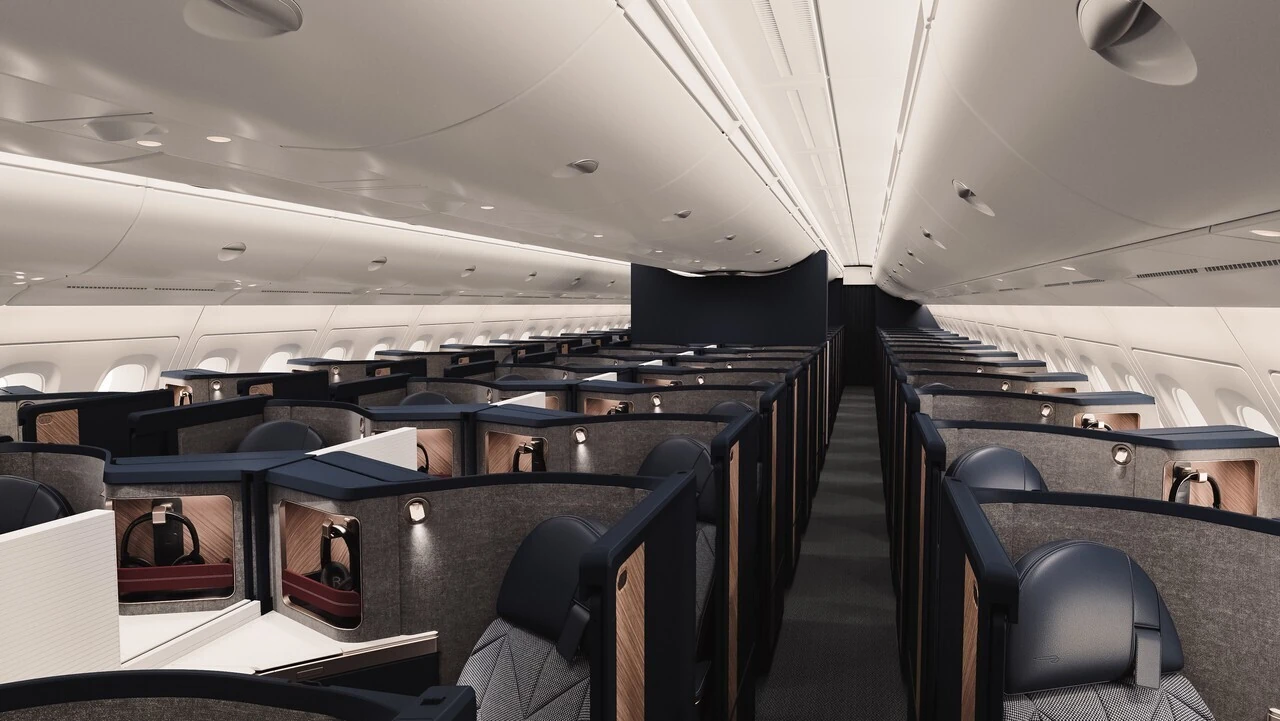 British Airways' Club World cabin on A380 aircraft