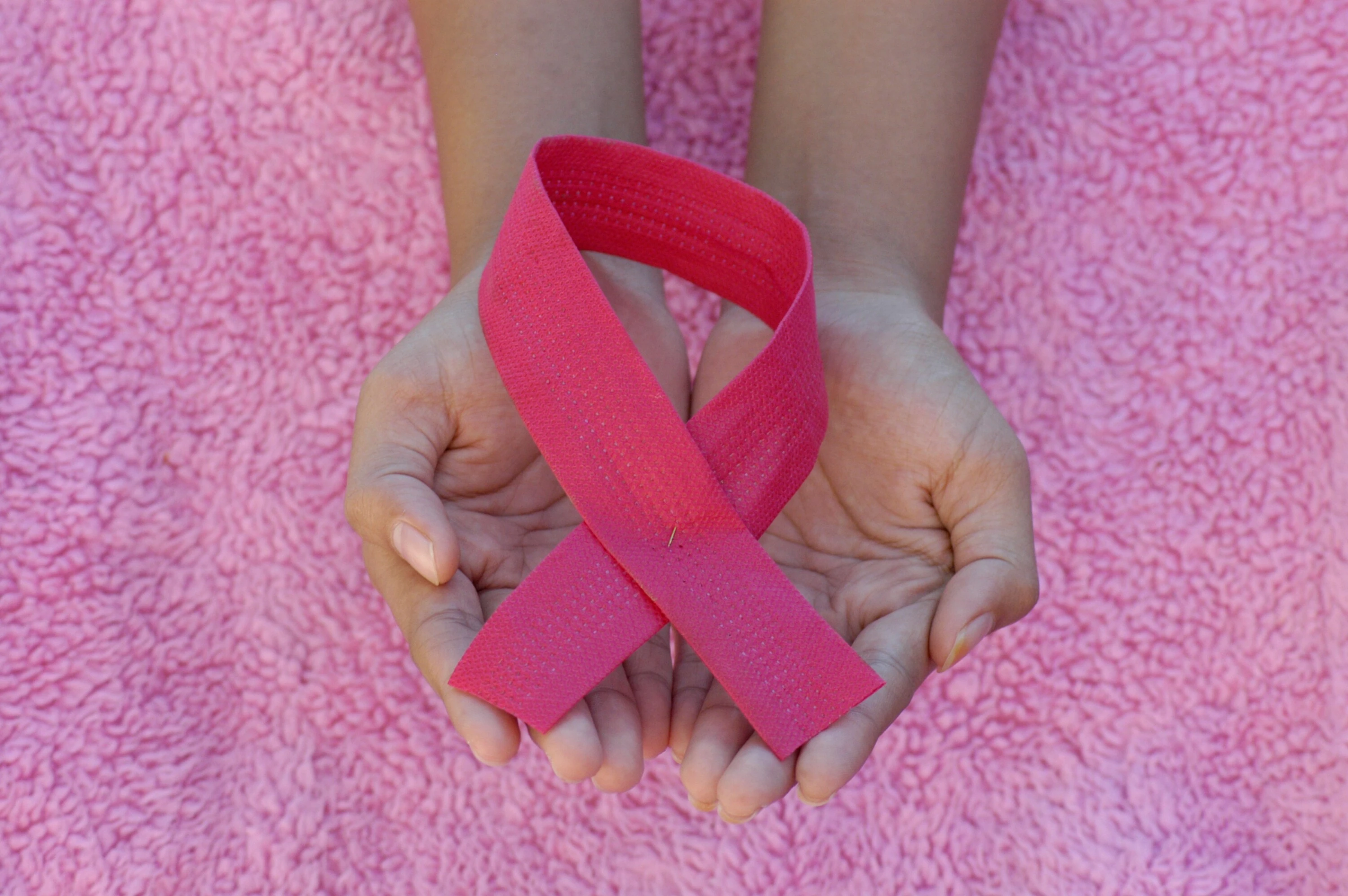 Pink painting this Breast Cancer Awareness Month. 