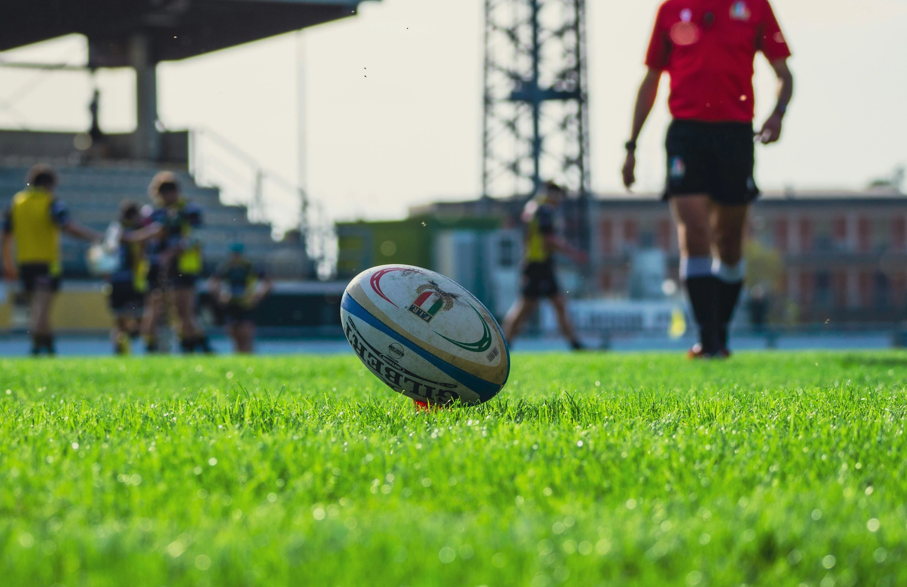 Rugby and comedic fun in Margate. 