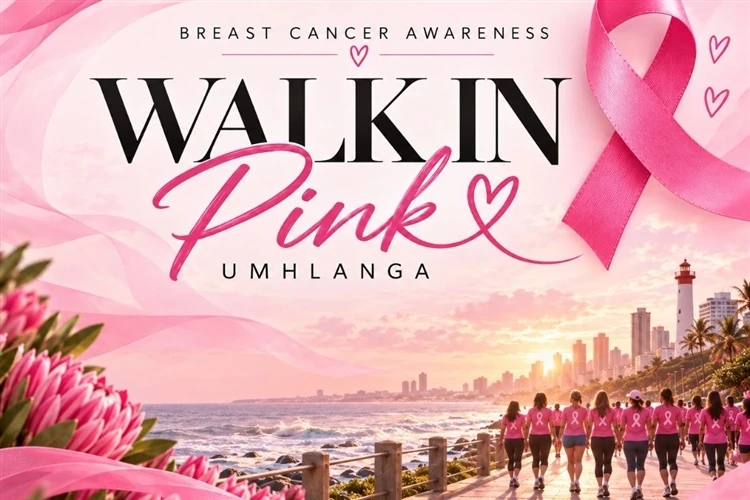 Walk in pink for Breast Cancer Awareness Month. 