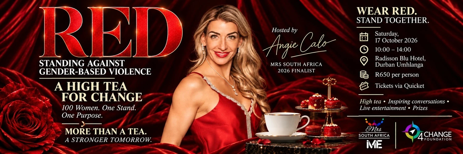 Wear red for this important high tea event. 