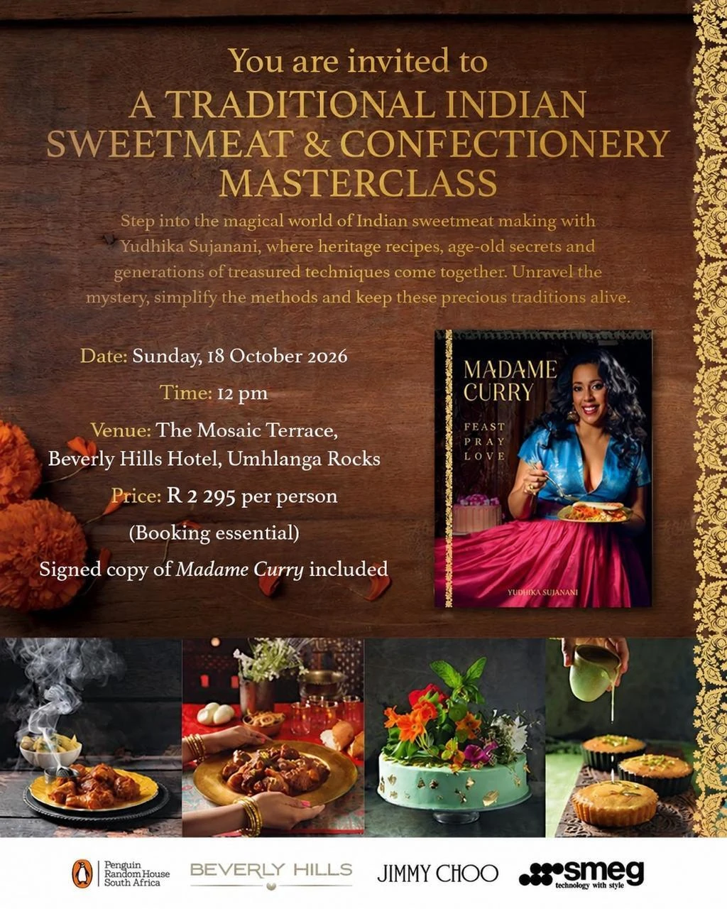 This is an ideal cooking class ahead of Diwali celebrations. 