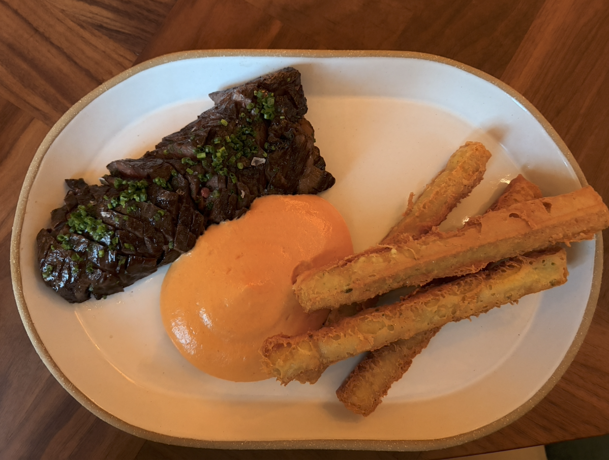 Hanger steak at Gable