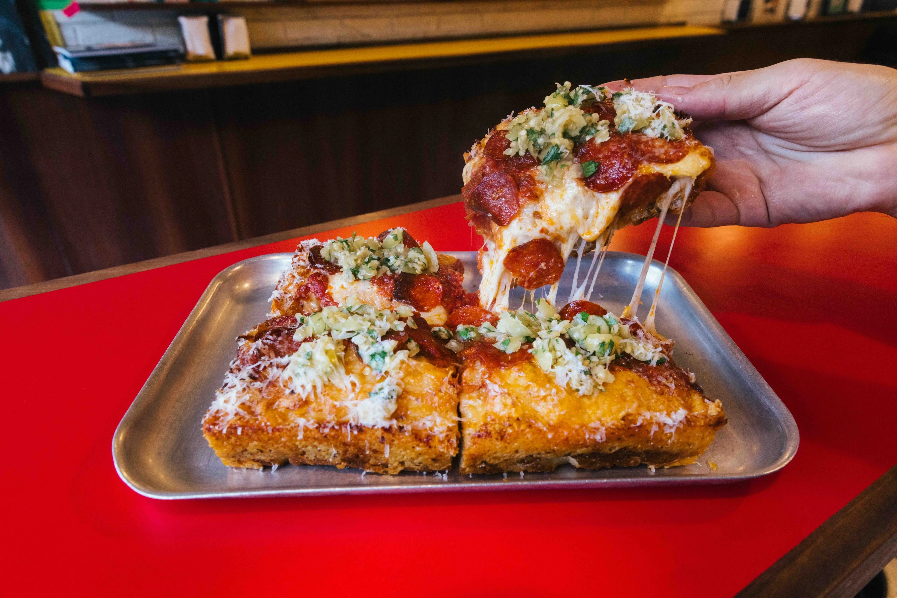 The Loaded Pepperoni at Oven Pizza