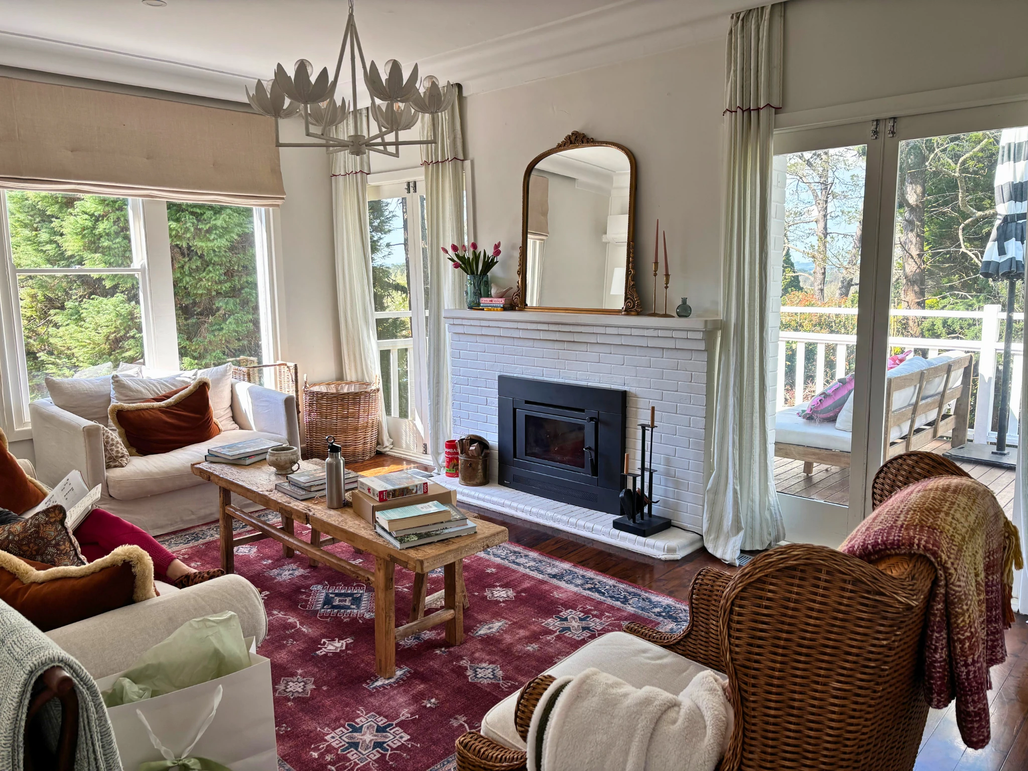 Living room with cute furniture
