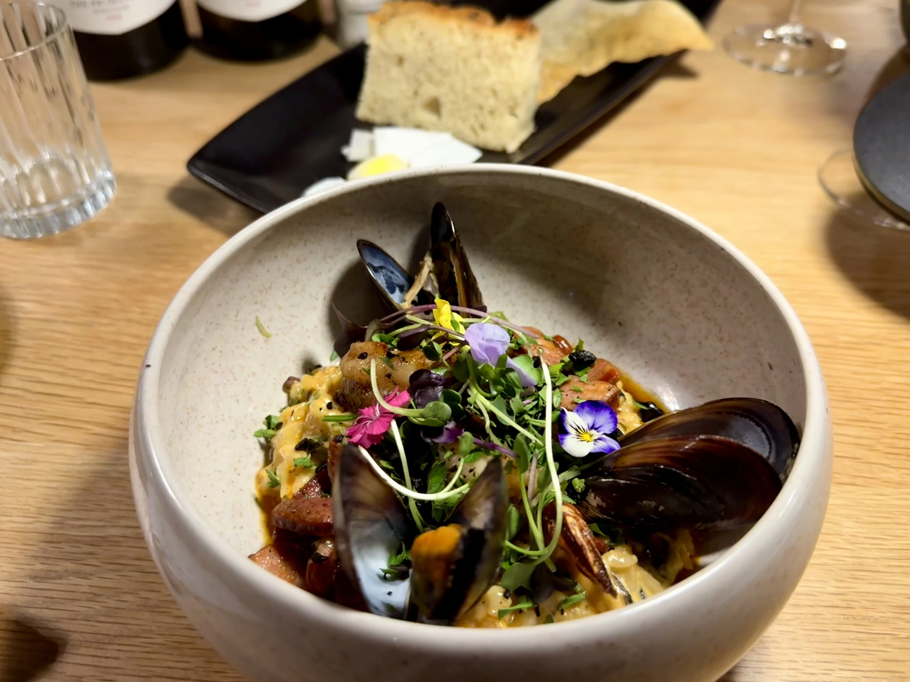 The flavour profile of this risotto is rich, yet well-balanced.
