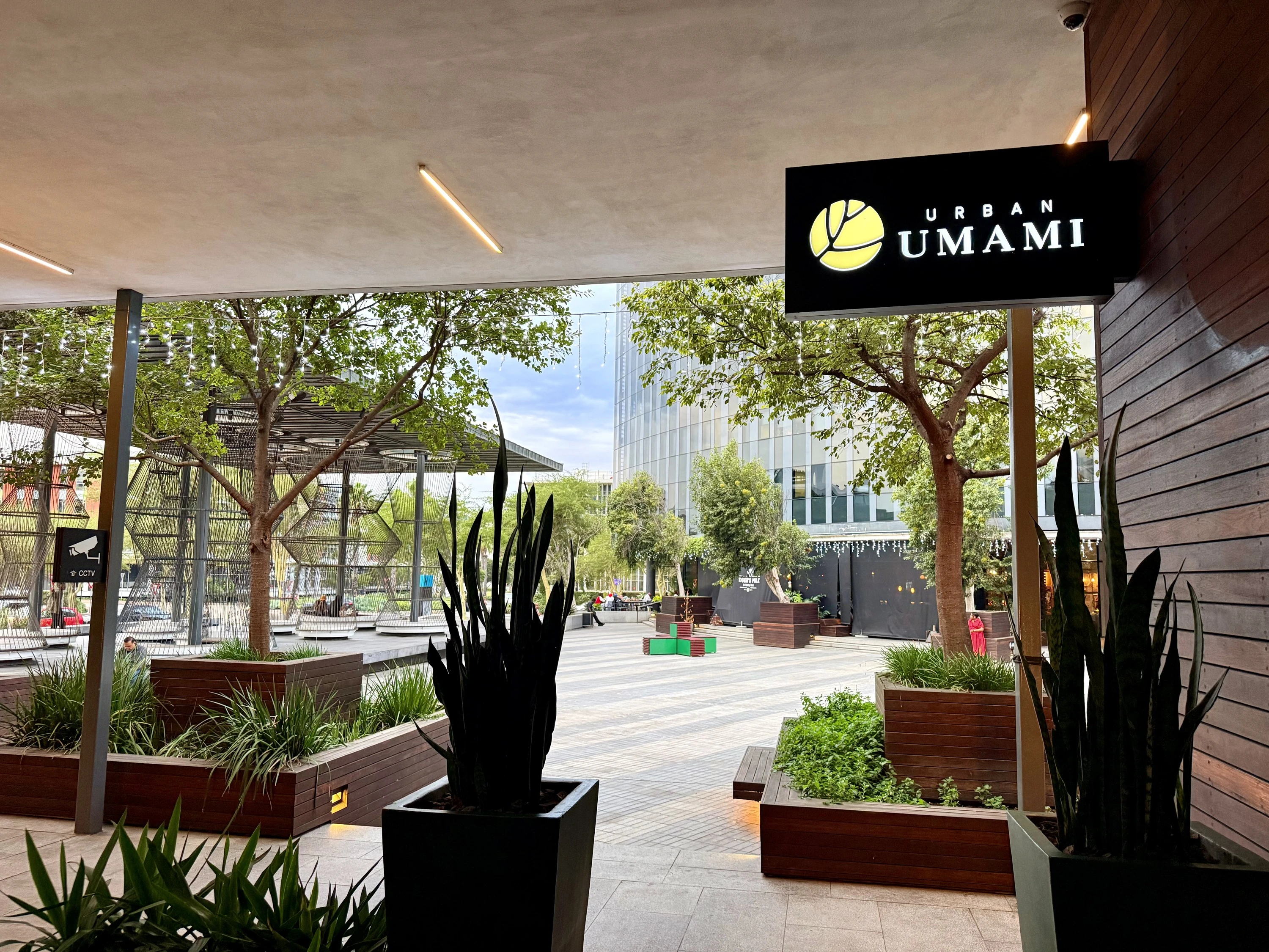 Century City Hotel Urban Square is lined with a vibe selection of eateries.