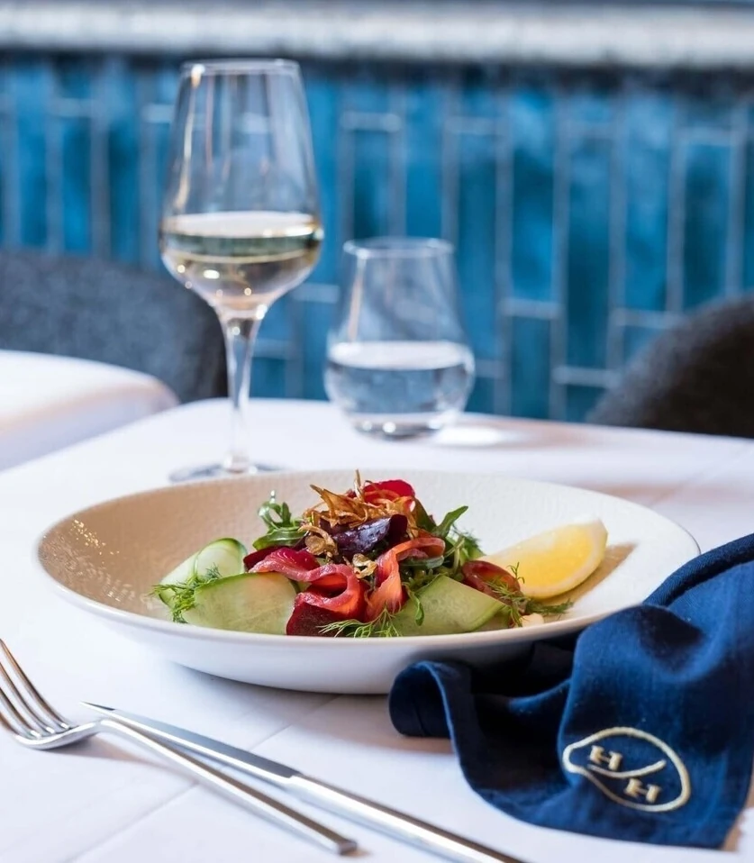 Make an experience it by exploring this seaside town before or after your meal. 