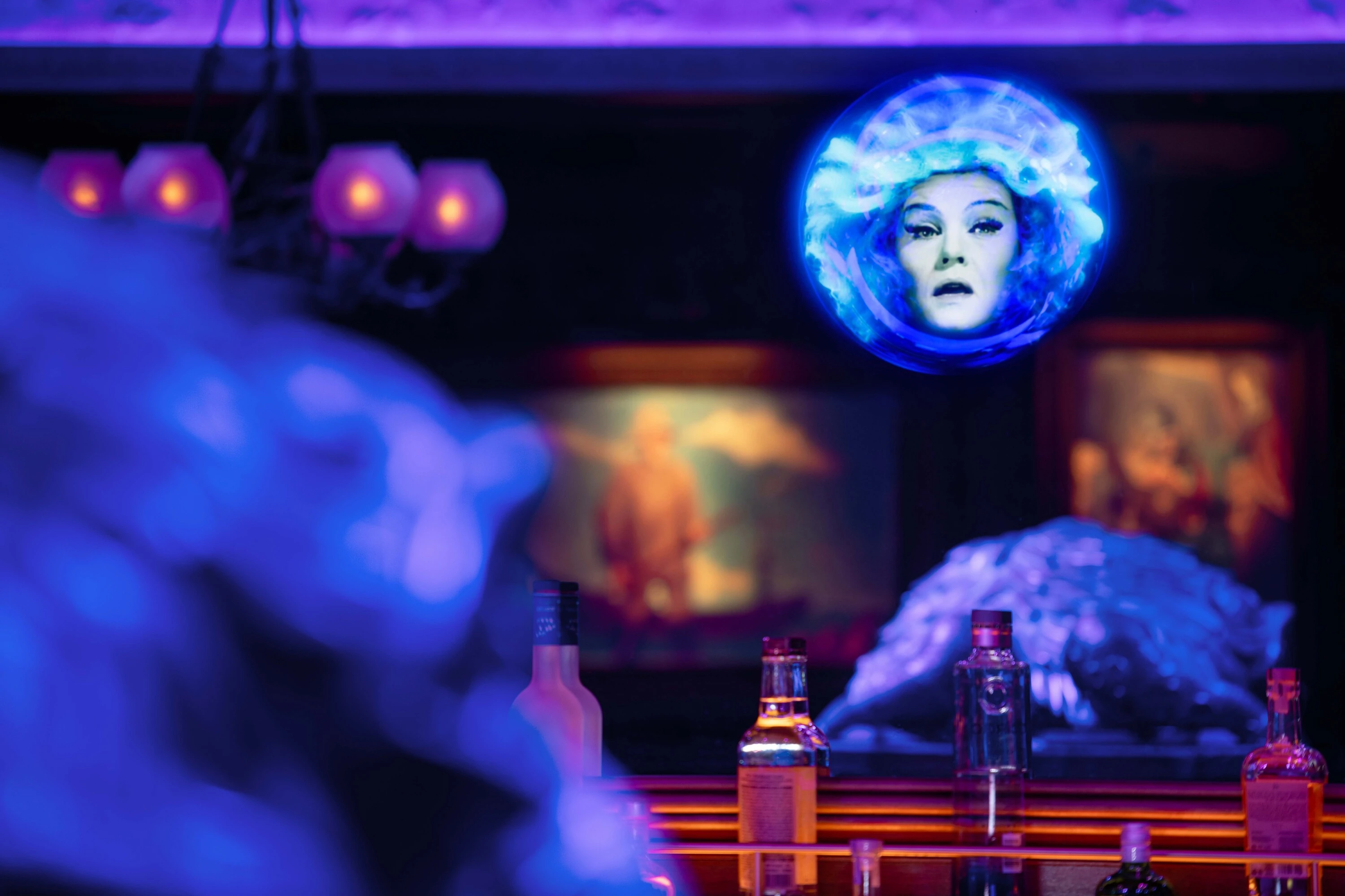 Haunted Mansion Parlor