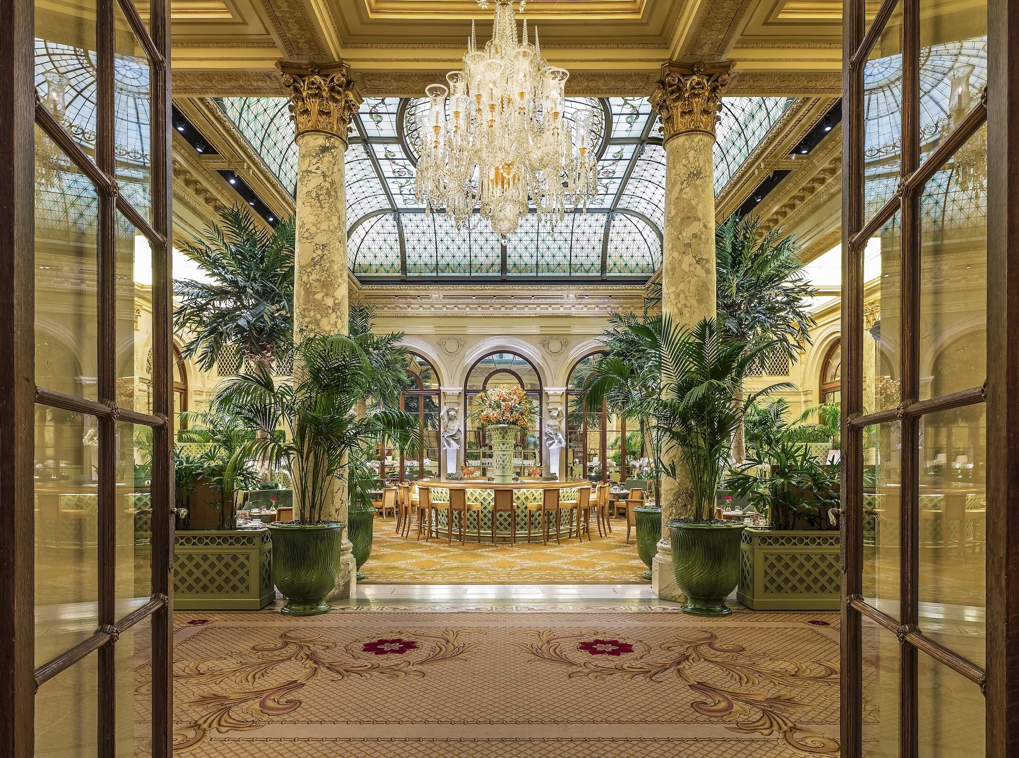The Palm Court at the Plaza