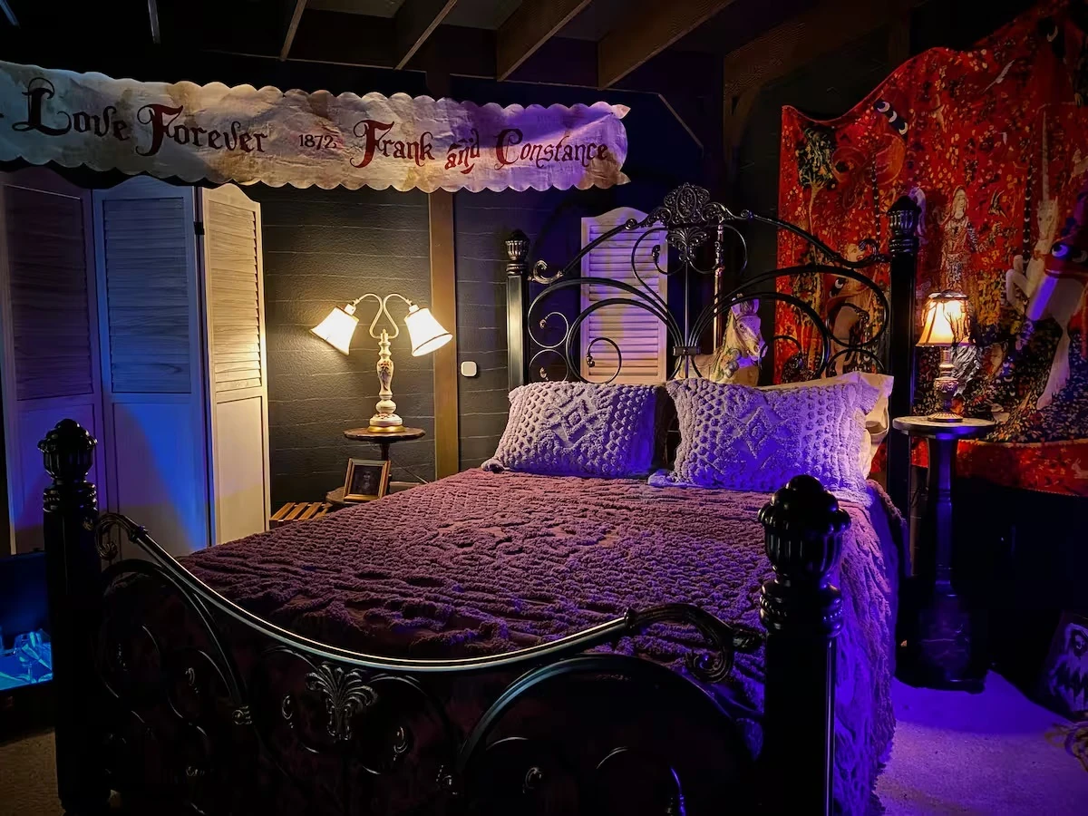 Haunted Mansion-inspired Ghoulish Sanctuary on Airbnb