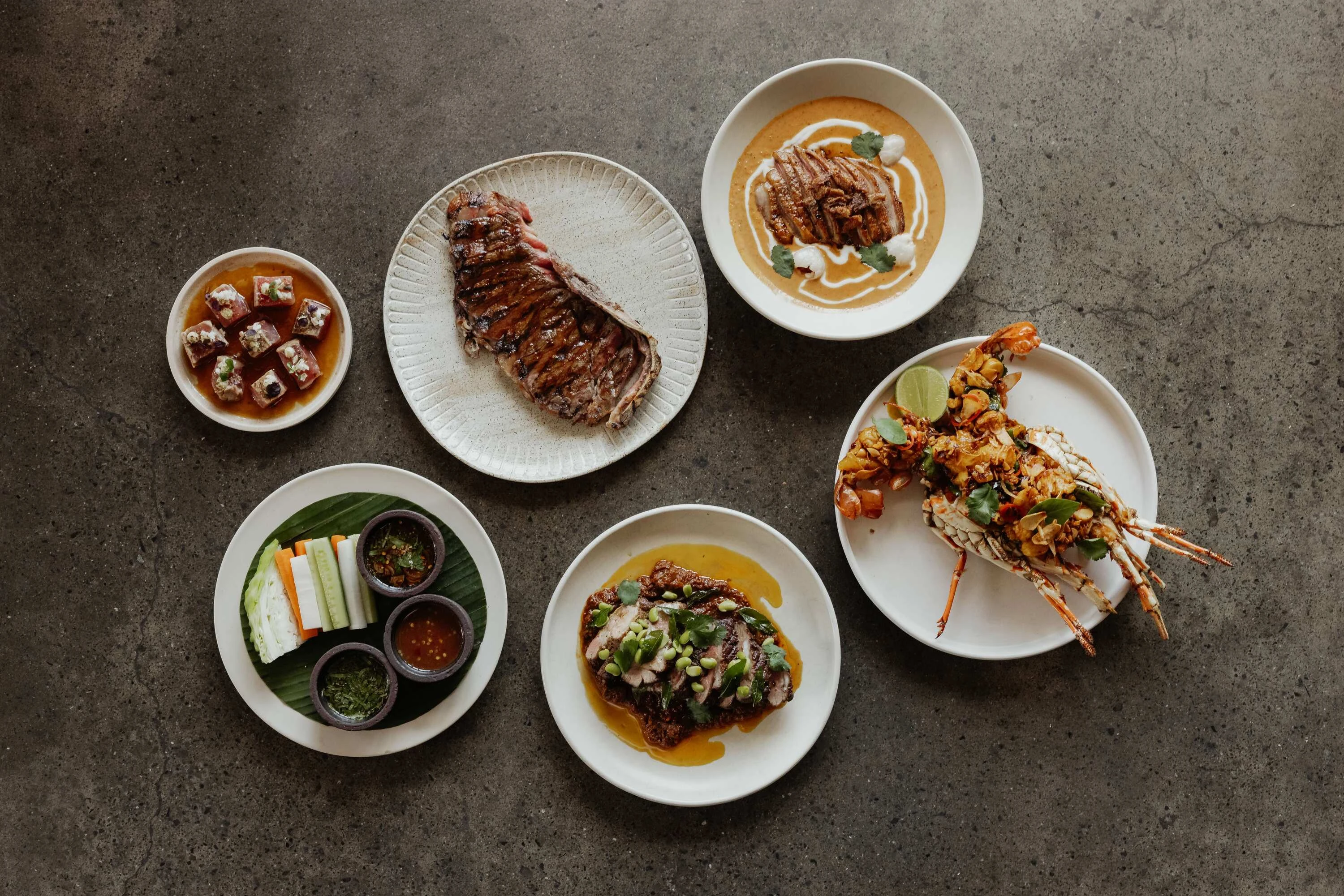 Dishes at Rick Shores