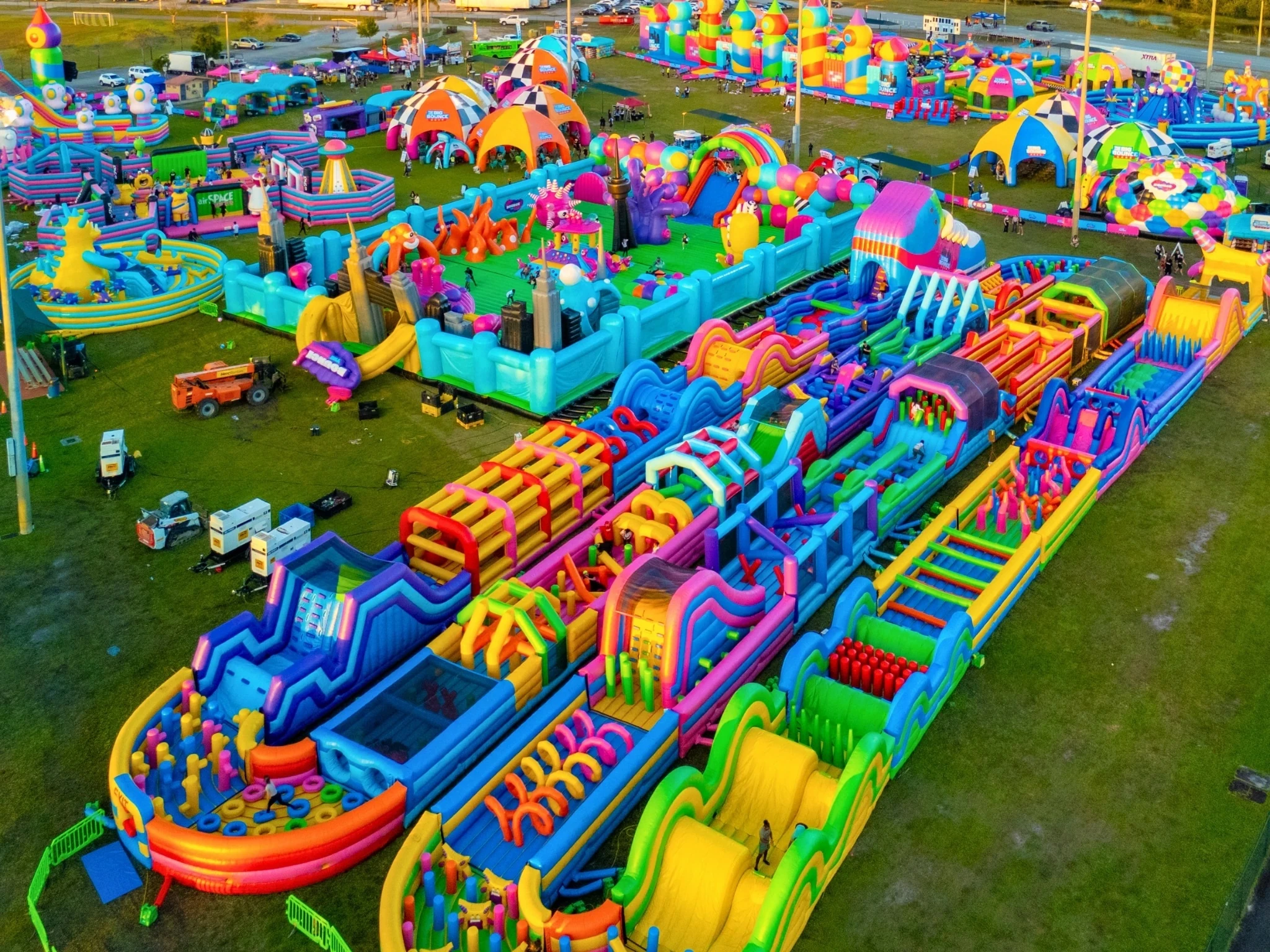 obstacle course The bIg Bounce Australia