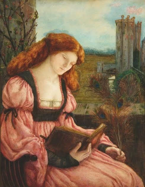 Marie Spartali Stillman, 'Santa B&aacute;rbara', c. 1875-1880
