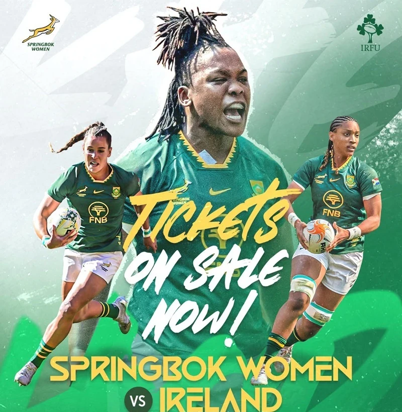As part of the new WXV Global Series, the  Springbok Women will host the fifth-ranked Irish side in a historic Test series on the Cape Flats. 
