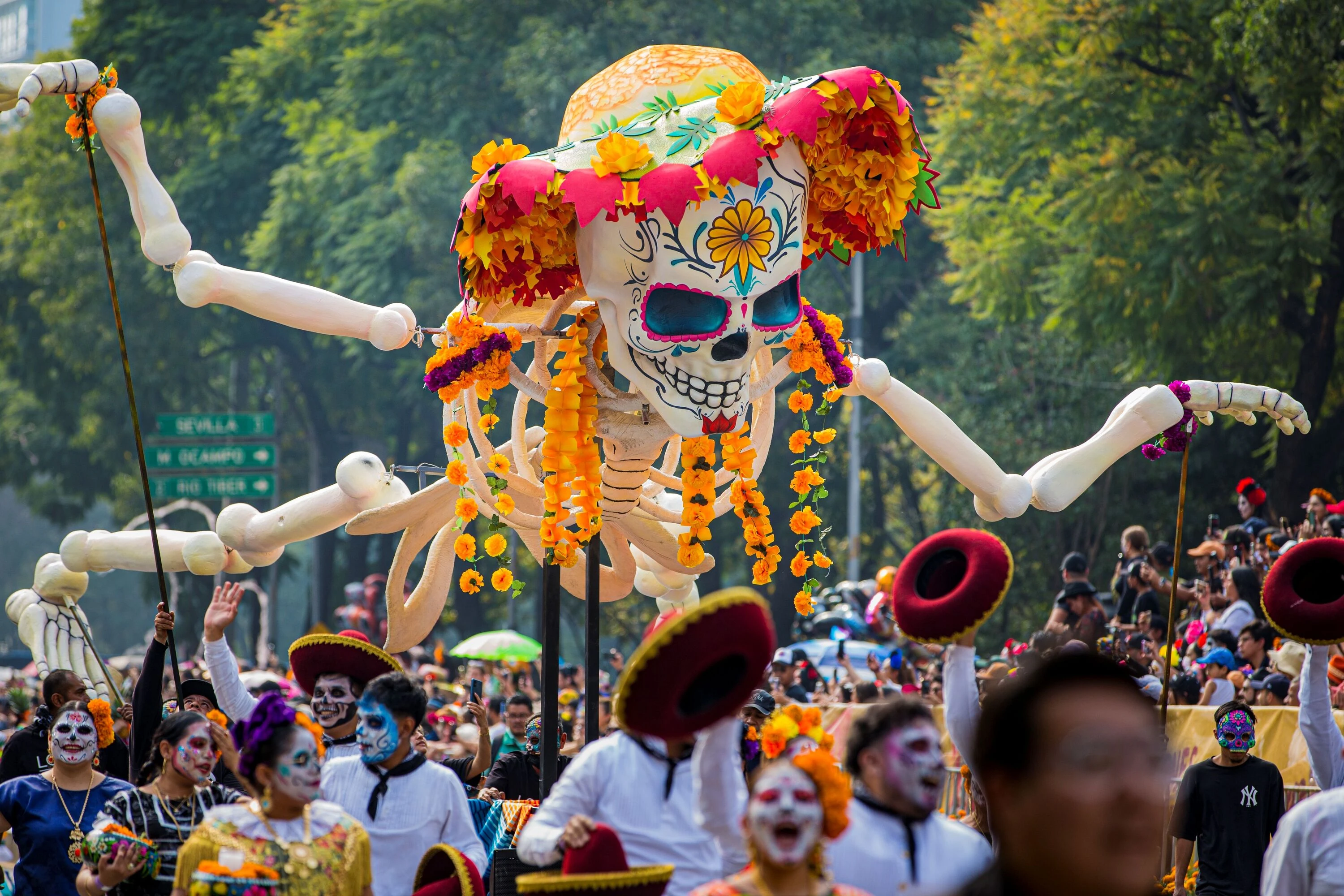 Desfile del D&iacute;a de Muertos