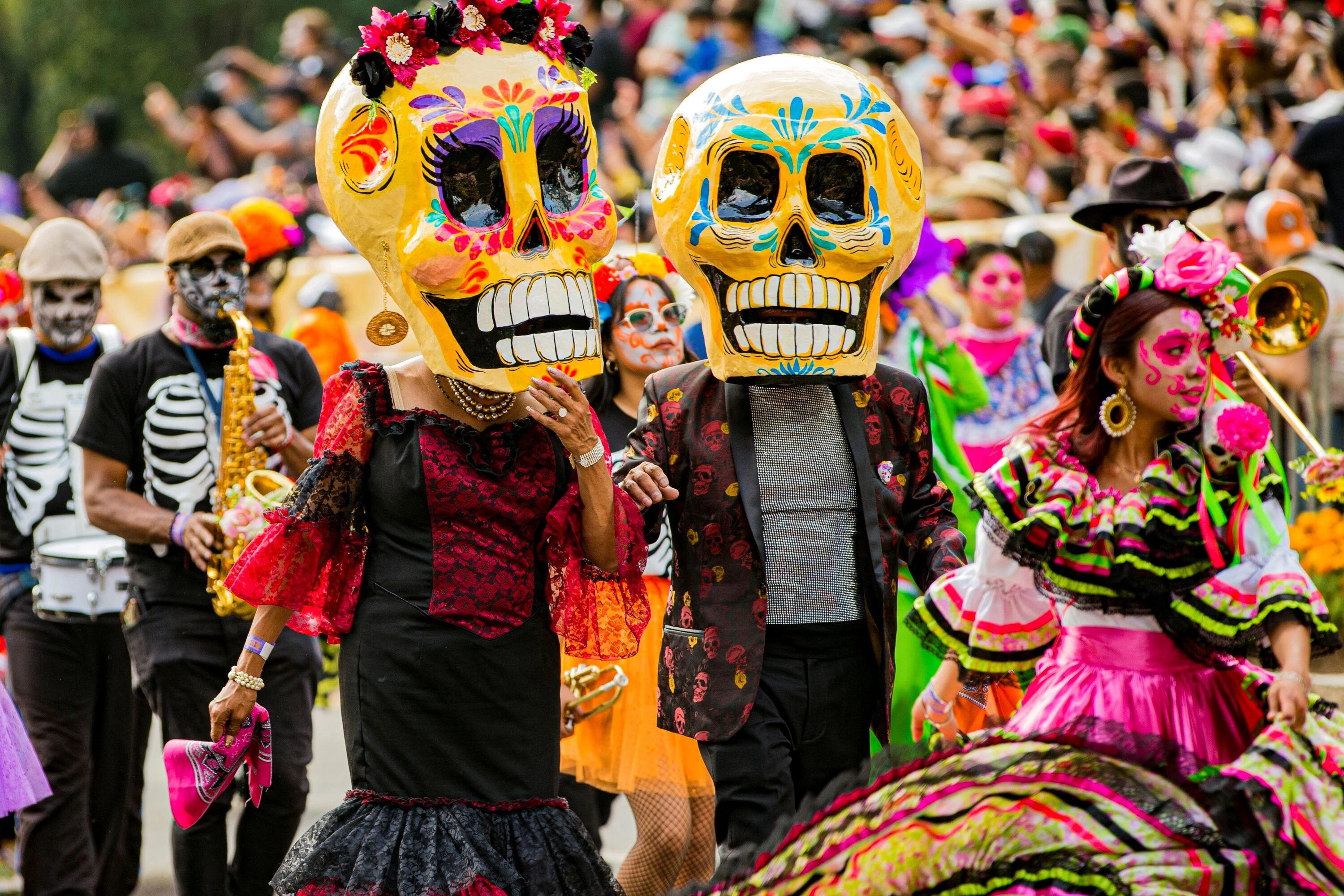 Desfile del D&iacute;a de Muertos